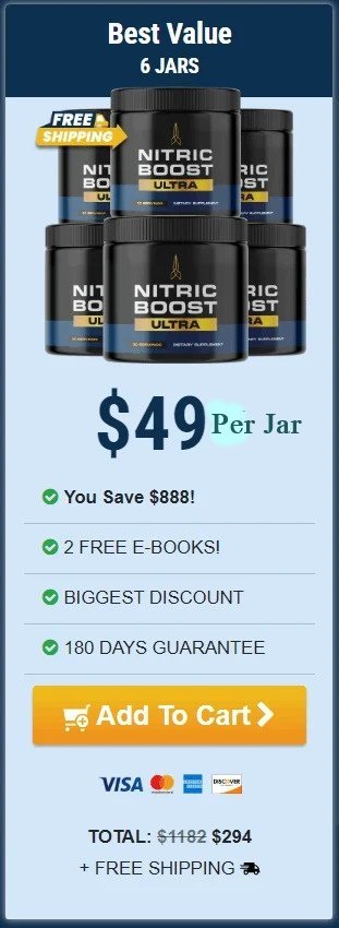 Nitric Boost Price